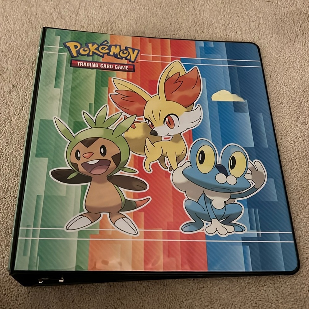 pokémon trading card binder